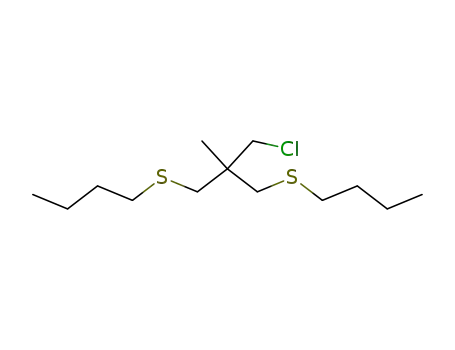 1-(3-butylsulfanyl-2-chloromethyl-2-methyl-propylsulfanyl)-butane
