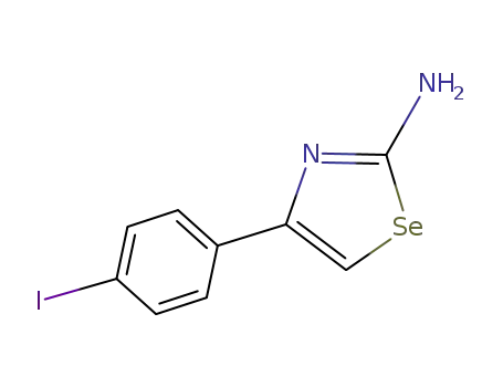 4-(4-iodophenyl)-1,3-selenazol-2-amine