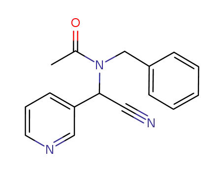 N-benzyl-N-(cyano-pyridin-3-yl-methyl)-acetamide