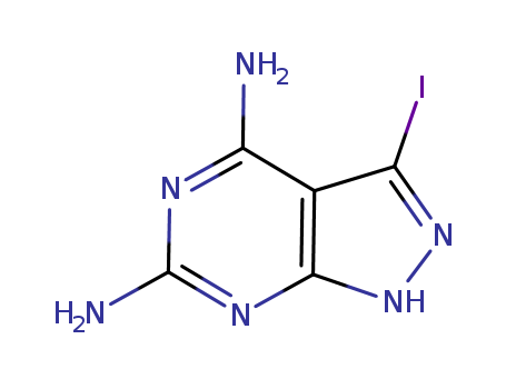 1H-Pyrazolo[3,4-d]pyrimidine-4,6-diamine, 3-iodo