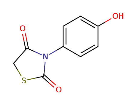 3-(4-hydroxyphenyl)-thiazolidine-2,4-dione