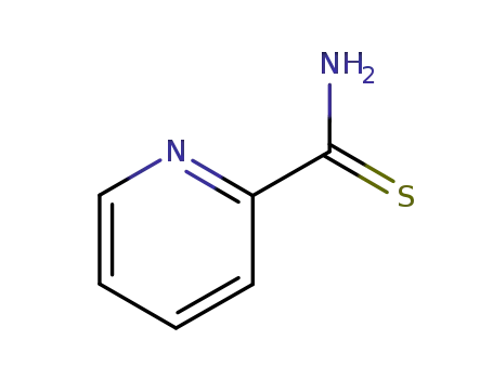 Molecular Structure of 5346-38-3 (PYRIDINE-2-THIOAMIDE)