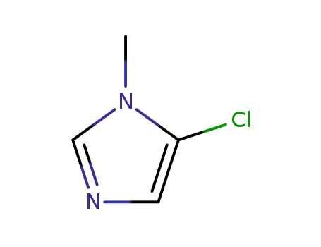 Molecular Structure of 872-49-1 (5-Chloro-1-methylimidazole)