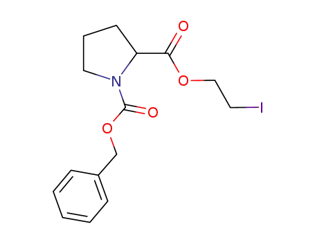 N-benzyloxycarbonylproline 2-iodoethyl ester