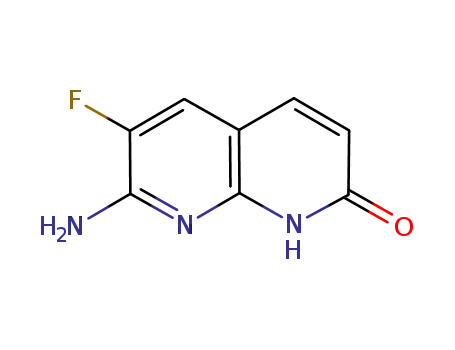 7-amino-6-fluoro-1,8-naphthyridin-2(1H)-one