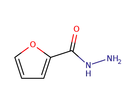 Molecular Structure of 3326-71-4 (Furan-2-carbohydrazide)