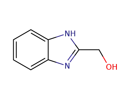 Molecular Structure of 4856-97-7 (1H-Benzimidazole-2-methanol)