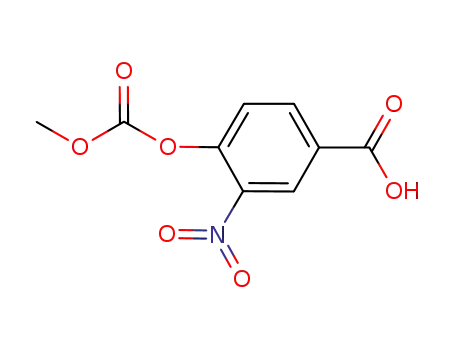4-methoxycarbonyloxy-3-nitrobenzoic acid