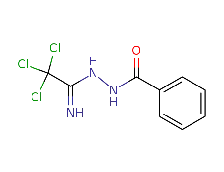 1-trichloroacetimidoyl-2-benzoylhydrazine