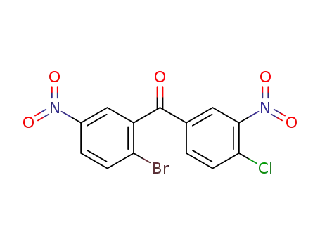 2-bromo-4'-chloro-5,3'-dinitro benzophenone