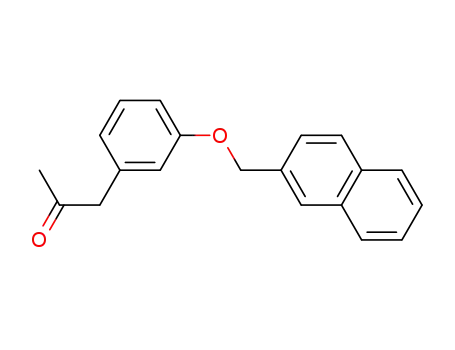1-[3-(naphth-2-ylmethoxy)phenyl]propan-2-one