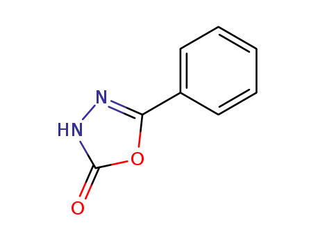 Molecular Structure of 1199-02-6 (1,3,4-OXADIAZOL-2(3H)-ONE, 5-PHENYL-)