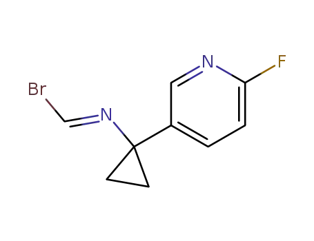 N-(2-fluoro-5-pyridyl)-cyclopropylmethanimidoyl bromide
