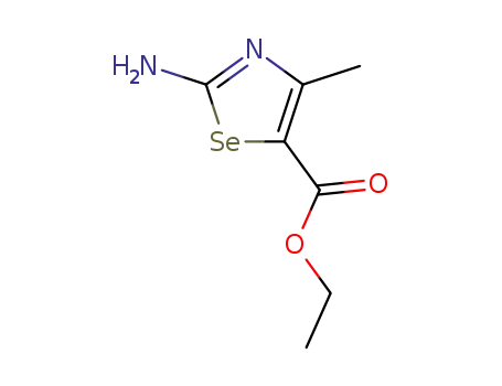 1-(2-amino-4-methyl-1,3-selenium-5-yl)formic acid ethyl ester