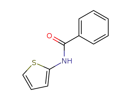 Molecular Structure of 136-34-5 (N-(thiophen-2-yl)benzamide)