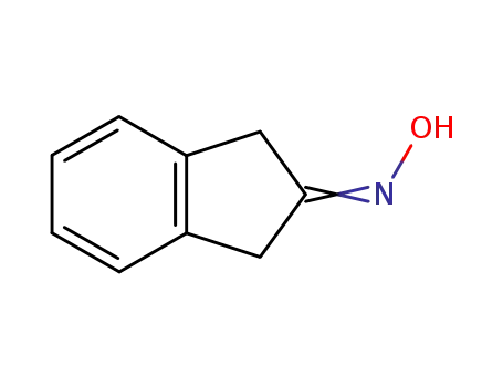 Molecular Structure of 3349-63-1 (2-Indanone oxime)