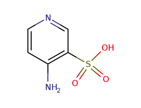Molecular Structure of 29452-57-1 (4-AMINO-PYRIDINE-3-SULFONIC ACID)