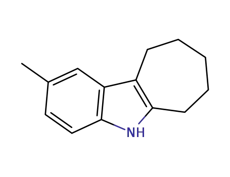 Molecular Structure of 17897-01-7 (Cyclohept[b]indole, 5,6,7,8,9,10-hexahydro-2-methyl-)