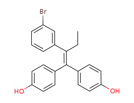 4,4'-(2-(3-bromophenyl)-1-butene-1,1-diyl)diphenol