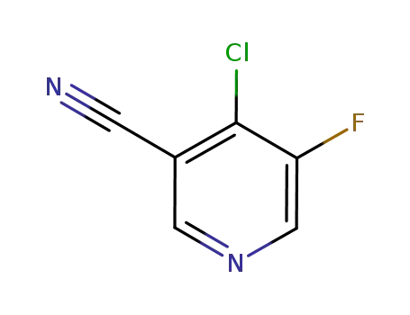 4-chloro-3-cyano-5-fluoropyridine
