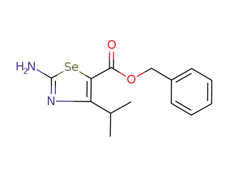 benzyl 2-amino-4-isopropylselenazole-5-carboxylate
