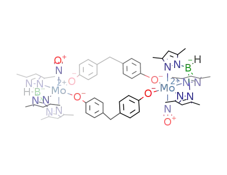 anti-[Mo(NO)(hydrotris(3,5-dimethylpyrazol-1-yl)borate)((4,4'-OC6H4)2CH2)]2