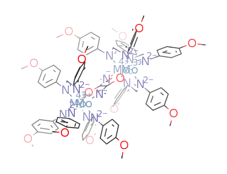[(Mo2(N,N'-di-p-anisylformamidinato)3)2(N,N'-dimethyloxamidate)]*CH2Cl2