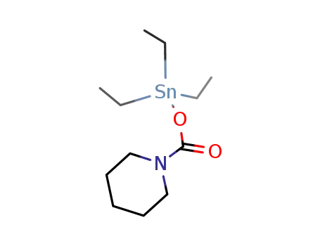 triethyltin N,N-pentamethylenecarbamate