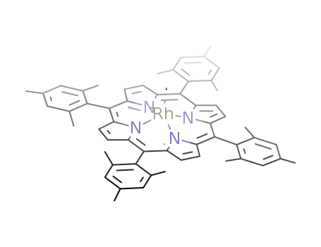 (5,10,15,20-tetra(2,4,6-trimethylphenyl)porphyrinate)rhodium(III) methyl