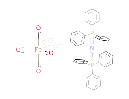 bis(triphenylphosphoranilydene)ammonium ethyl oxalyl tetracarbonyl iron