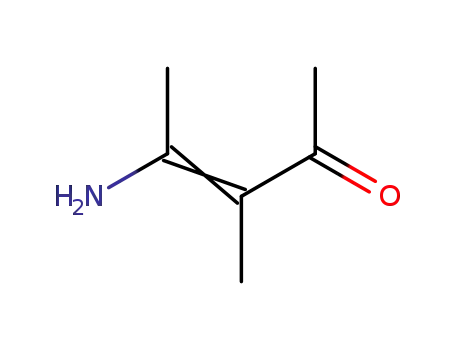 Molecular Structure of 1113-62-8 (3-Penten-2-one, 4-amino-3-methyl- (7CI,8CI,9CI))