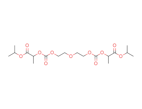 diethylene glycol-O.O-dicarboxylic acid bis-(1-carboisopropyloxy-ethyl ester)