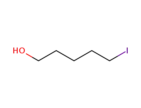 Molecular Structure of 67133-88-4 (5-iodo-1-pentanol)