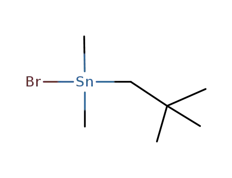 Molecular Structure of 91734-34-8 (Stannane, bromo(2,2-dimethylpropyl)dimethyl-)