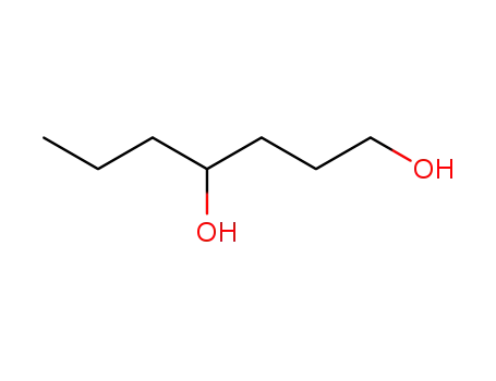 Molecular Structure of 40646-07-9 (1,4-Heptanediol)