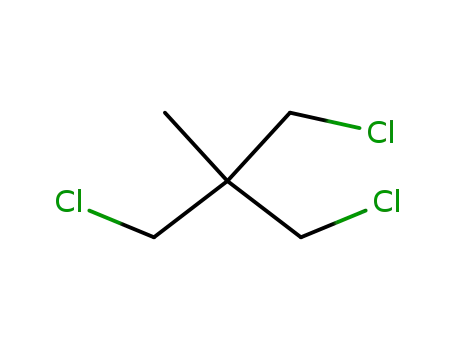 Molecular Structure of 1067-09-0 (1,1,1-TRIS(CHLOROMETHYL)ETHANE)