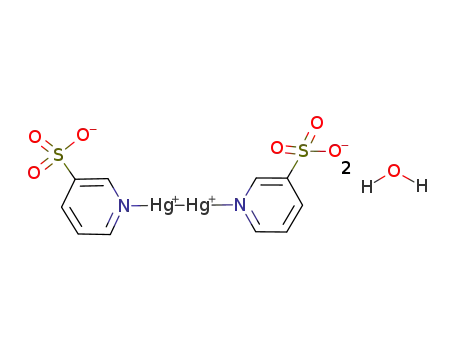 Bis[pyridin(3)-sulfonat]diquecksilber(I)-dihydrat