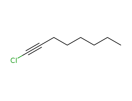 Molecular Structure of 64531-26-6 (1-Octyne, 1-chloro-)