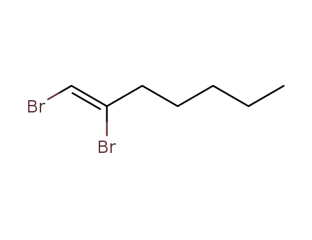 (Z)-1,2-dibromohept-1-ene
