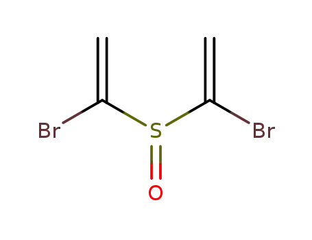 bis-(1-bromo-vinyl) sulfoxide