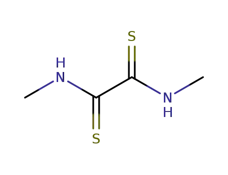 Molecular Structure of 120-79-6 (N,N'-DIMETHYLDITHIOOXAMIDE)