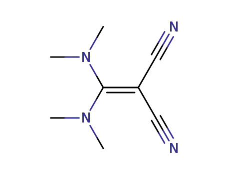 Molecular Structure of 31774-36-4 (Propanedinitrile, [bis(dimethylamino)methylene]-)