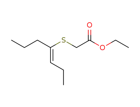 (1-propyl-but-1-enylmercapto)-acetic acid ethyl ester