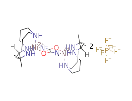 ([Ni(2,4,4-trimethyl-1,5,9-triazacyclododec-1-ene)]2(μ-N,N'-dimethyloxamidate))(PF6)2