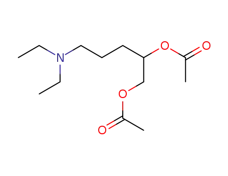 1,2-diacetoxy-5-diethylamino-pentane