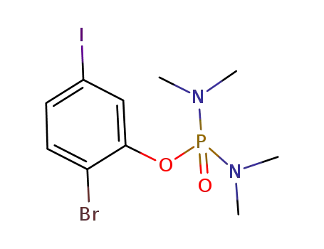 2-bromo-5-iodophenyl N,N,N',N'-tetramethyldiamidophosphate