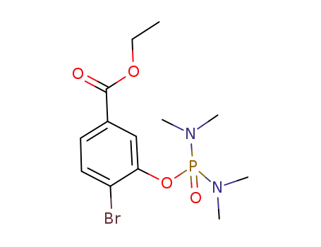 ethyl 3-{[bis(dimethylamino)phosphoryl]oxy}-4-bromobenzoate