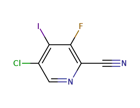 5-chloro-3-fluoro-4-iodopicolinonitrile
