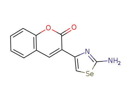 3-(2-amino-1,3-selenazol-4-yl)-2H-chromen-2-one