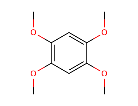 Molecular Structure of 2441-46-5 (1,2,4,5-TETRAMETHOXYBENZENE)